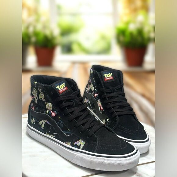 Vans x Disney Toy Story Sk8 Hi Buzz Lightyear Sneakers Limited Edition Size 6 Me - Picture 13 of 16